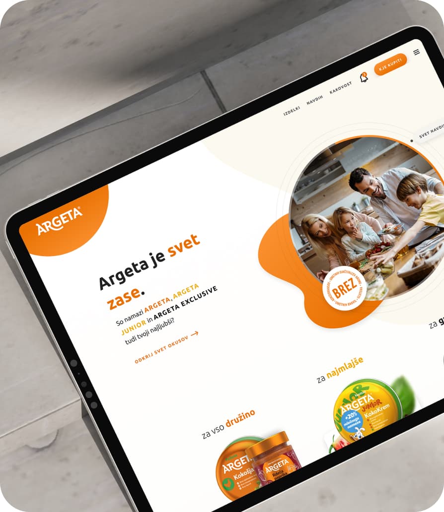 Argeta Website
