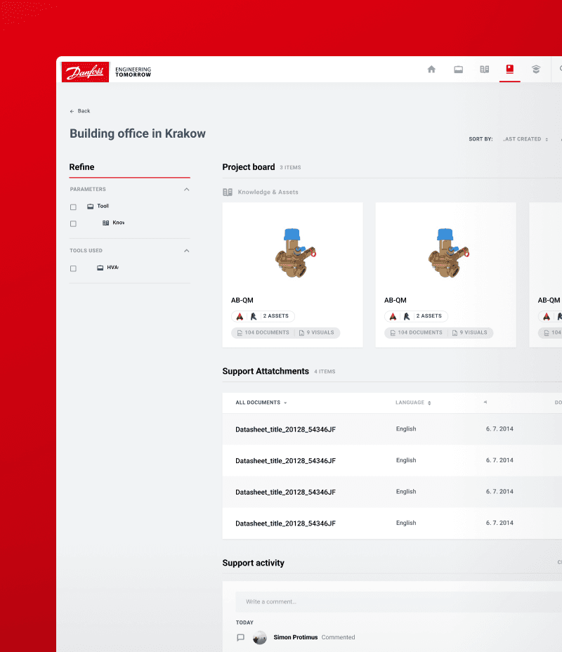 Platforma Danfoss Digital Design Center