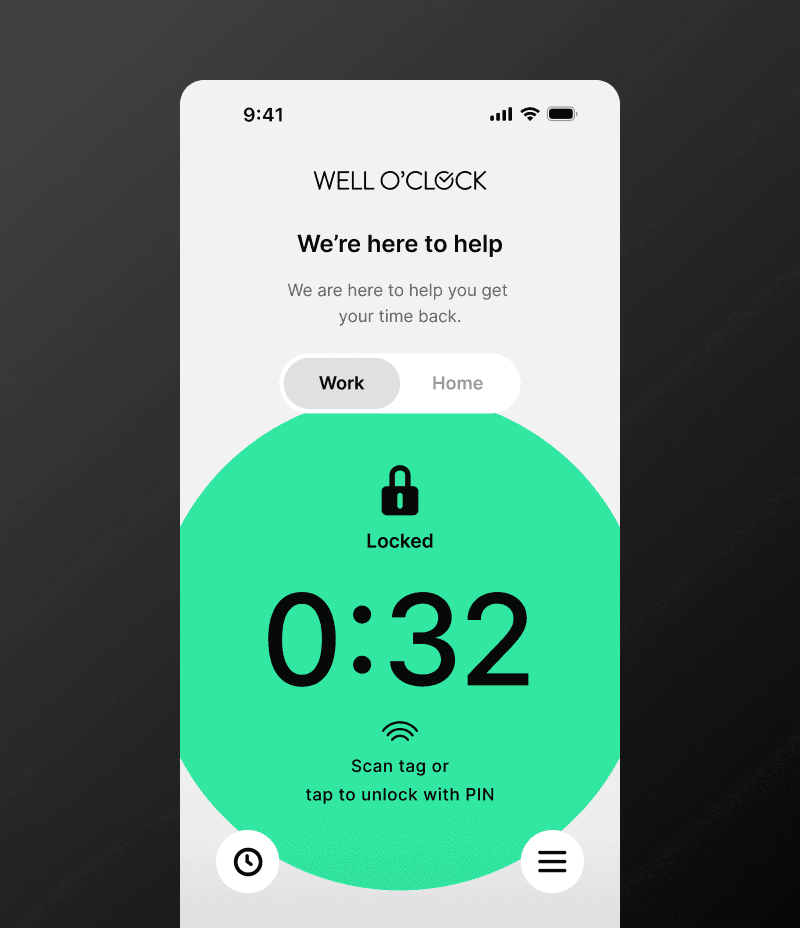 Well O'Clock Mobile App