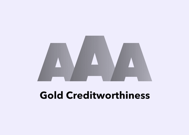 AAA  Highest Creditworthiness