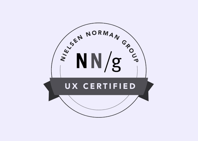 NN/g UX certified