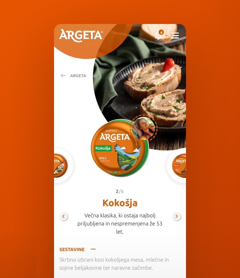 Argeta Website