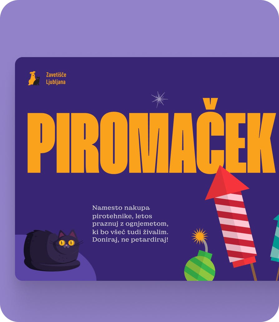 Piromaček Campaign Website